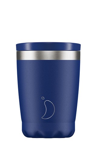 Chilly's Coffee Cup 340ml Blue Matte